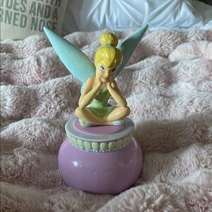 Tinkerbell Ceramic Trinket Box